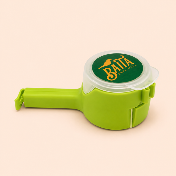 Veda Pacote para Erva-Mate Baita com Tampa Dosadora